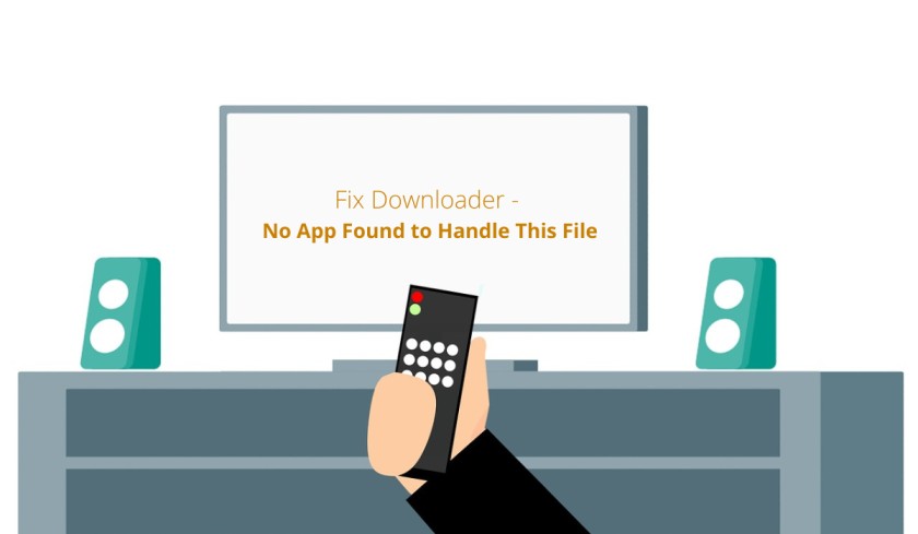 No App Found to Handle This File